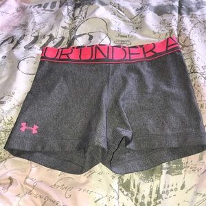 under armor spandex shorts